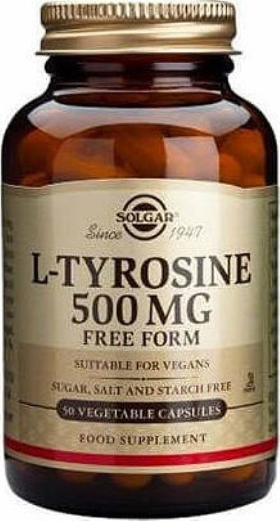 SOLGAR SOLGAR L-TYROSINE 500mg 50veg.caps