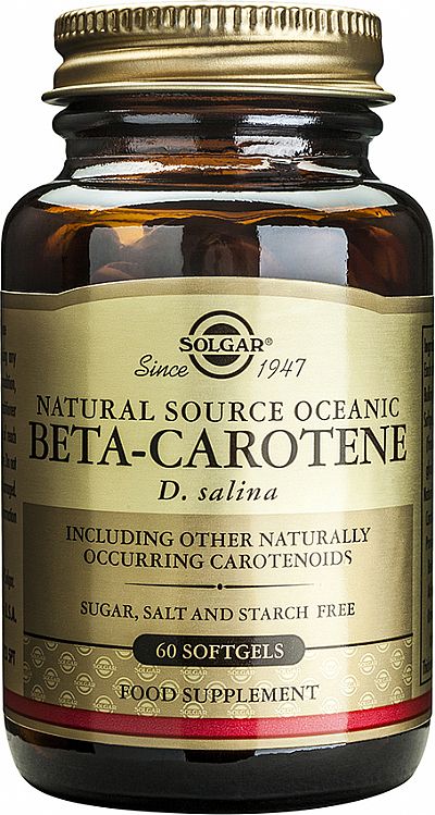 Solgar Beta-Carotene 7mg 60softgels