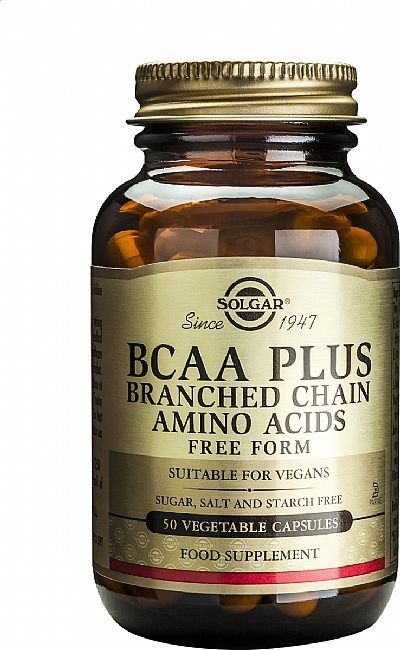 Solgar BCAA Plus, 50 Caps