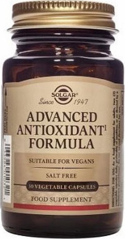 Solgar Advanced Antioxidant Formula 30 ταμπλέτες