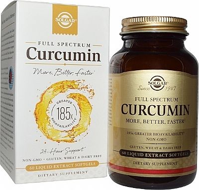 Solgar Full Spectrum Curcumin 30 μαλακές κάψουλες
