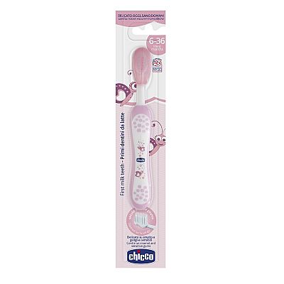 Chicco Οδοντόβουρτσα Ροζ 6+ 06958-10