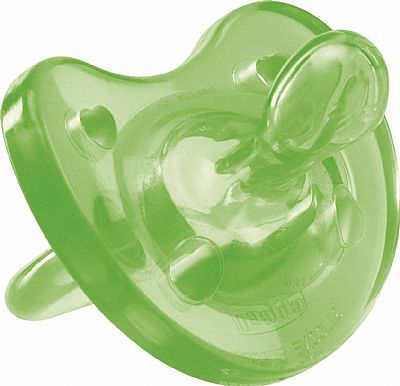 Chicco πιπίλα Physioforma, Όλο Σιλικόνη Πράσινη, 16-36m, 1τμχ