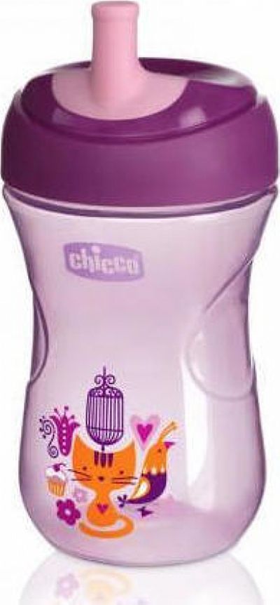 Chicco Advanced Cup Easy Drinking 12m+ 2 in 1 Purple 266ml