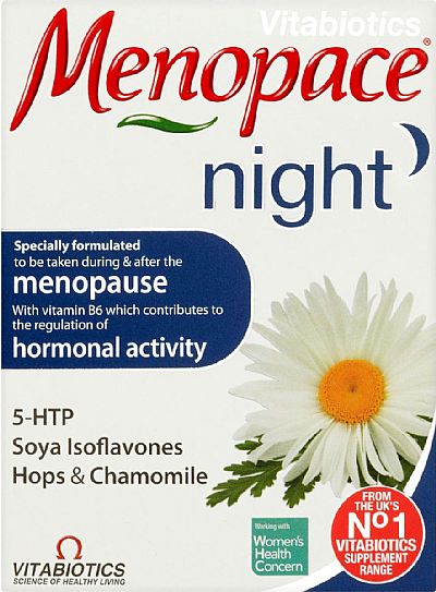 Vitabiotics Menopace Night 30 ταμπλέτες