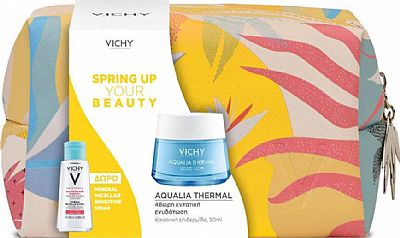 VICHY Set Aqualia Thermal Light Cream για Κανονική Επιδερμίδα 50ml & Δώρο Mineral Micellar Water για Ευαίσθητη Επιδερμίδα 100ml