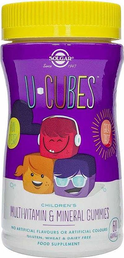Solgar U-Cubes 60 Ζελεδάκια