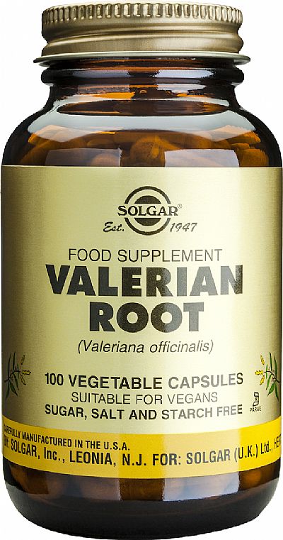 Solgar Valerian Root 100 φυτικές κάψουλες