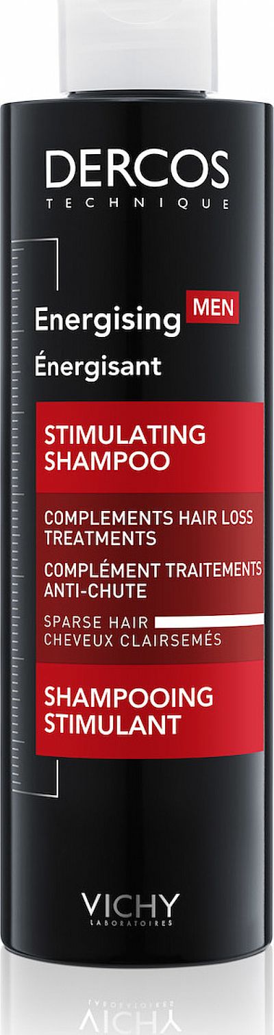 Vichy Homme Dercos Men Aminexil Energizing Shampoo 200ml