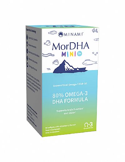 Minami MorDHA Mini 3+ 60 μαλακές κάψουλες