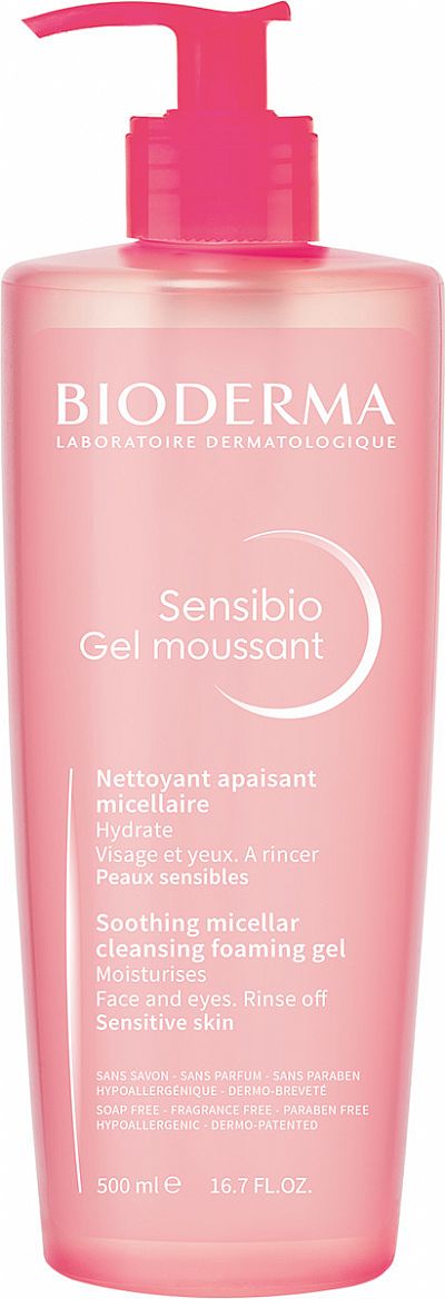 Bioderma Sensibio Mild Cleansing Foaming Gel 500ml