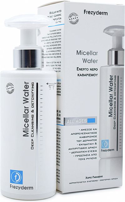 Frezyderm Micellar Water Deep Cleansing & Detoxifying 200ml 