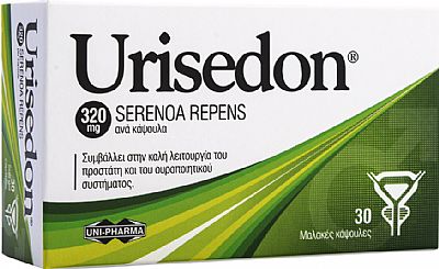 Uni-Pharma Urisedon 320mg 30 μαλακές κάψουλες. Ληξη 12-24