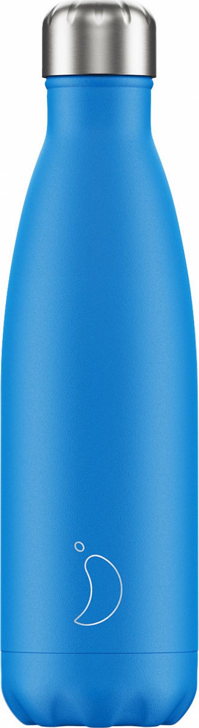 Chilly's Neon Edition Blue Μπουκάλι Θερμός 0.5lt