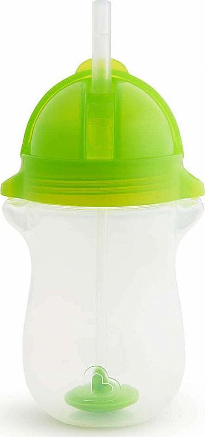 Munchkin Click Lock Tip & Sip Tall Green 296ml
