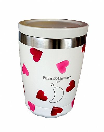 Chilly's Emma Bridgewater Pink Hearts Ποτήρι Θερμός 340ml