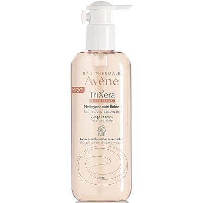 Avene Trixera Nutrition Nutri-Fluide Cleanser Face & Body 500ml