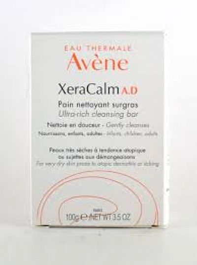 Avene - Avene Eau Thermale Xeracalm A.D. Relipidante Υπερλιπαντική Στερεά Πλάκα Σαπουνιού , 100gr