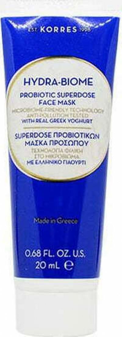 Korres Μάσκα Προσώπου για Ενυδάτωση 20ml Hydra Biome Probiotic Superdose