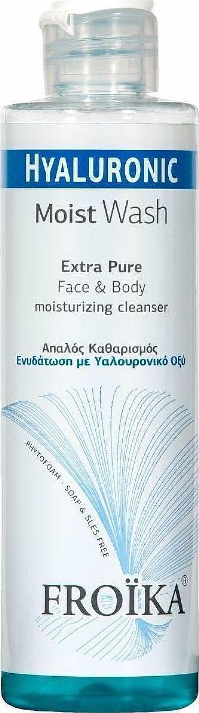 Froika Gel Καθαρισμού Hyaluronic Moist για Ξηρές Επιδερμίδες 200ml