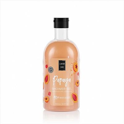 Lavish Care Papaya Shower Gel Αφρόλουτρο 500ml (Παπάγια)