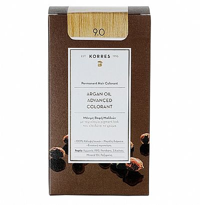 Korres Argan Oil Advanced Colorant 9.0 Κατάξανθο Φυσικό