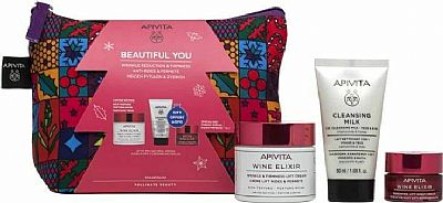 Apivita Wine Elixir Rich Σετ Περιποίησης με Κρέμα Προσώπου