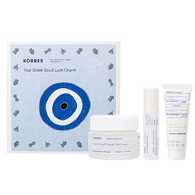 Korres Greek Yogurt Σετ Περιποίησης με Κρέμα Προσώπου και Κρέμα Ματιών