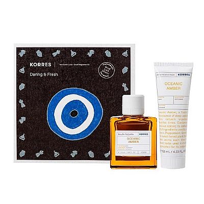 Korres Daring & Fresh Ανδρικό Σετ με Eau de Toilette