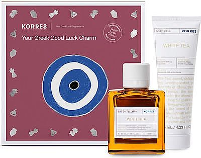 Korres White Tea Γυναικείο Σετ με Body Lotion