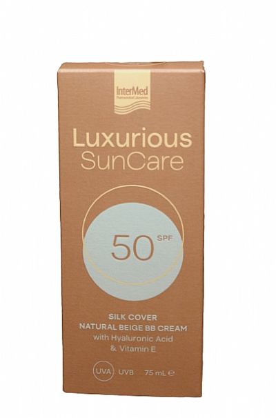 Intermed Luxurious SunCare SPF50  Natural Beige 75ml.ΛΗΞΗ 02-2026