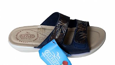 FlyFlot γυναικείες ανατομικές παντόφλες μπλε. Κωδικός T5 B19 HE