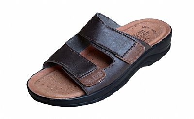 FlyFlot ανδρική καλοκαιρινή παντόφλα.Χρώμα καφέ. Κωδικός:S5024UE