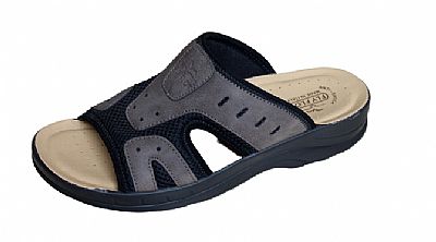 FlyFlot ανδρικές ανατομικές παντόφλες. Χρώμα γκρι.Κωδ:S5436CB