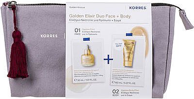 Korres PROMO PACK Χρυσός Κρόκος Ελιξήριο Νεότητας Για Πρόσωπο 30ml & ΔΩΡΟ Για Το Σώμα 150ml.