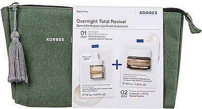 Korres Black Pine Σετ Περιποίησης με Κρέμα Προσώπου και Serum