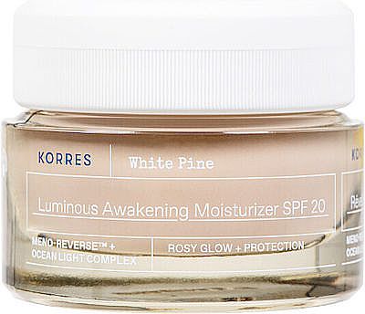 Korres White Pine Κρέμα Προσώπου Ημέρας με SPF20 για Ενυδάτωση 40ml