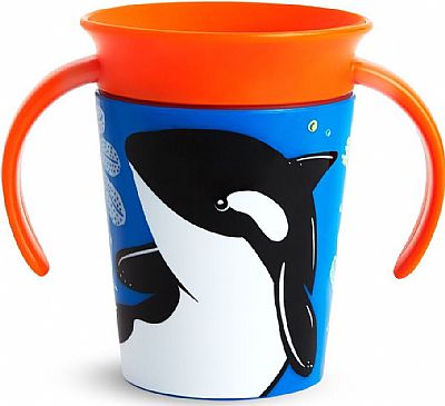 Munchkin εκπαιδευτικό κύπελο Miracle? 360° WildLove Trainer Orca 177 ml