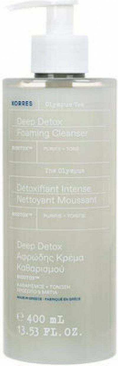 Korres Κρέμα Καθαρισμού Olympus Tea Deep Detox 400ml