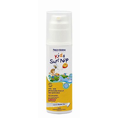 FrezyDerm Παιδικό Εντομοαπωθητικό Αντιηλιακό Γαλάκτωμα SPF50+ 150ml