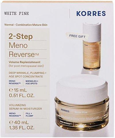 Korres White Pine Σετ Περιποίησης για Αντιγήρανση 2τμχ