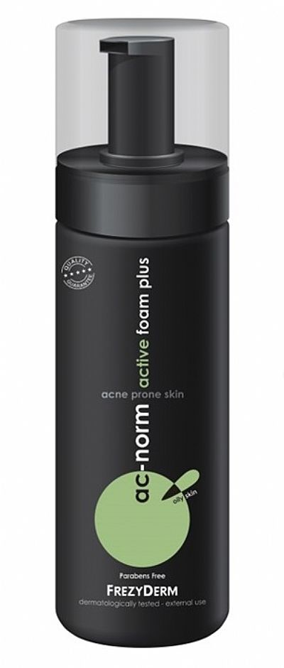 Frezyderm Ac-Norm Active Foam Plus Ενεργός Αφρός Καθαρισμού για την Ακμή - 150ml