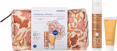 Korres Black Pine Primus Σετ Περιποίησης για Αντιγήρανση
