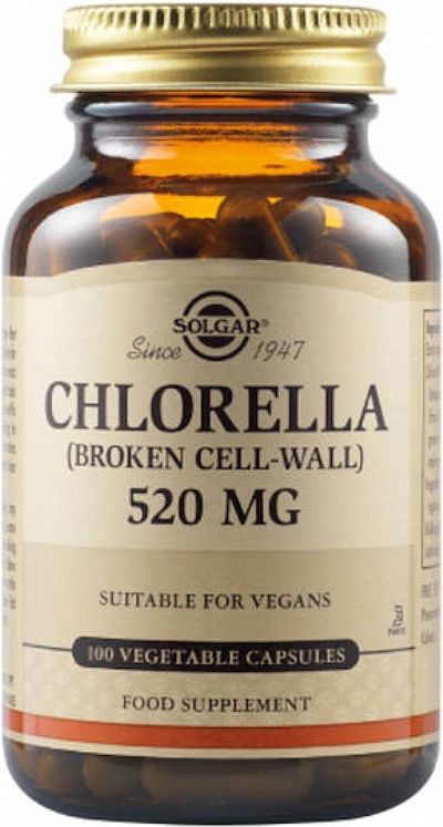 Solgar Chlorella 100 φυτικές κάψουλες