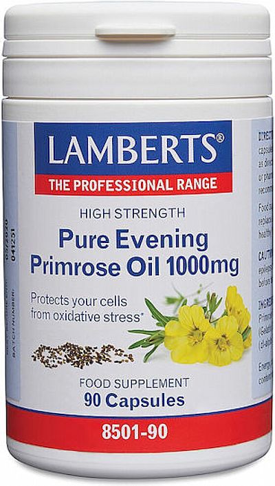 Lamberts Pure Evening Primrose Oil 1000mg 90 κάψουλες. ΛΗΞΗ 9-2026