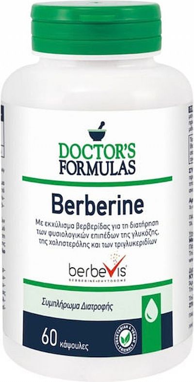 Doctor's Formulas Berberine 1100mg 60 φυτικές κάψουλες