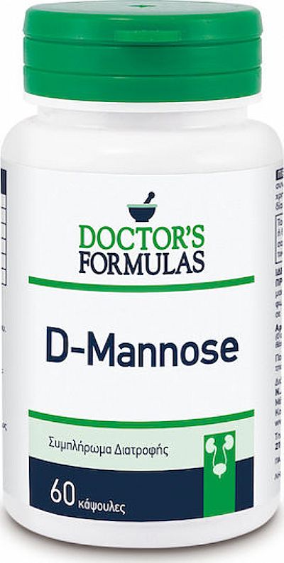 Doctor's Formula D-Mannose 1000mg 60 Κάψουλες