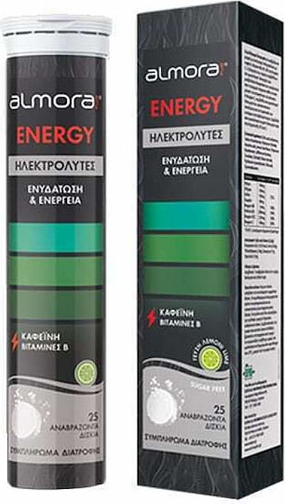 almora  ENERGY electrolytes, 25 αναβράζοντα δισκία