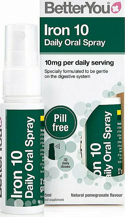 BetterYou Better You Iron 10, 10mg .Κατάλληλο για Παιδιά. 25ml