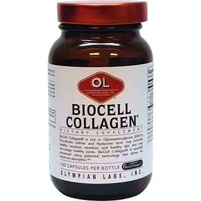 Olympian Labs Biocell Collagen 1500mg ,100caps